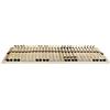 vidaXL Rete a doghe con 28 doghe 7 zone 90x200 cm