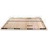 vidaXL Telaio a doghe con 28 doghe 7 zone 100x200 cm