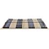 vidaXL Rete a doghe con 42 doghe, 7 zone, 100x200 cm