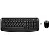 HP Wireless Keyboard and Mouse 300 tastiera Mouse incluso RF Wireless Nero