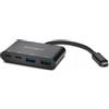 Kensington HUB CH1000 USB-C a 4 porte