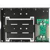 DELOCK Konverter U.2 SFF-8639 zu U.2 SFF-8639