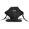 NEMAXX® Sedile comfort SUP kayak canoa imbottito schienale alto ampia seduta fissaggio 4 punti tasca posteriore ganci metallo cinghie regolabili