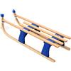 vidaXL Slitta pieghevole in legno 110 cm