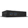 LINDY USB 3.1 Gen 2 Typ C Metall Hub 4 Port