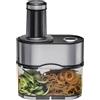 ROMMELSBACHER Taglierina a spirale 100W 2,5L Contenitore di raccolta 5 inserti coltello sw-ed EGS 80 GNUDEL