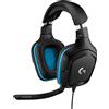 Logitech Gaming Headset G432 - Cuffie - 7.1 canali - circumaurali - cablate - USB, spinotto da 3,5 mm