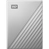 Western Digital WD My Passport Ultra per Mac WDBPMV0040BSL - Disco rigido - Crittografato - 4 TB - Esterno (portatile) - USB 3.0 (connettore USB-C) - AES a 256 bit - Argento