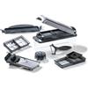 Genius Nicer Dicer Plus (12 pezzi) Affetta frutta Affetta cipolle Affetta patatine Affetta verdure in grigio; A34141