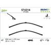 Valeo Silencio tergicristallo a lama piatta VF405 650 + 475 mm 2 pezzi