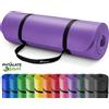 Tresko tappetino per esercizi YOGA 190x100x1,5cm Viola