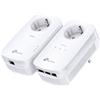 TP-LINK AV1300 - Gigabit Passthrough Powerline Starter Kit - Bridge - GigE, HomePlug AV (HPAV), HomePlug AV (HPAV) 2.0,