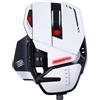 Mad Catz R.A.T. 6+, destro, ottico, USB Type-A, 12000 DPI, 1 ms, bianco