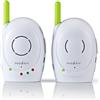 Nedis Audio Baby Monitor | FHSS (Frequency-Hopping Spread Spectrum) | Con funzione talk back | Portata: 300 m | Alimentazione a batteria / Adattatore di corrente | Verde / Bianco