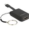 DELOCK Adapter USB C -> HDMI Schlüsselanhänger
