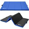 Eyepower Tappetino morbido 180*115*5 cm blu/nero