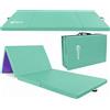 Eyepower Tappetino morbido 180*60*5 cm menta/melanzana