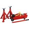 Carpoint: cric da garage mobile e supporti per assali 2000 kg