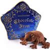 Noble Collection Rana di cioccolato in peluche, con cuscino incluso