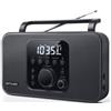 Muse Radio portatile analogica nera Muse M091R