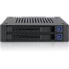 Icy Dock MB742SP-B Hard Drive Backplane Schwarz (MB742SP-B)