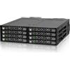 ICY Dock MB998SK-B Backplane IcyDock 8x6,3cm SATAI-III in 1x5,25" keylocks