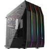 Aerocool ACCM-PB13033.11 Geh AeroCool Midi Klaw Black ATX/micro-ATX/min-ITX RGB