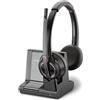 HP Poly Plantronics Savi 8200 Serie W8220/A - Cuffia - On-Ear - DECT 6.0 / Bluetooth - senza fili - cancellazione attiva del rumore
