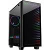 INTERTECH Inter Tech 88881315 Inter-Tech Geh X-608 Infinity Micro mit 1x120mm RGB-Lüfter