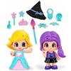 PINYPON - 1 figura di principessa + 1 figura di strega