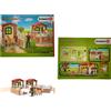 Schleich® Schleich® Horse Club Besuch im Offenstall Set