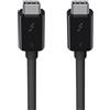 Belkin F2CD084bt0.8MBK 0,8 m 40 Gbit/s Nero