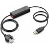 Poly APU-76 - Adattatore per gancio elettronico per cuffie