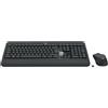 Logitech MK540 Advanced - Set tastiera e mouse - senza fili - 2,4 GHz - sloveno - Grigio scuro