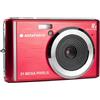 AgfaPhoto DC5200 - Fotocamera digitale - Fotocamera compatta - 21,0 MPix - 720p - Rot