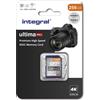 Integral MEMORIA INTEGRATA Scheda SDHC / XC V30 UHS-I U3 ad alta velocità SDXC 256 GB