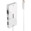 Lindy 43279 Lindy USB 3.1 Typ C auf Multi-AV Konverter