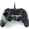 Nacon PS4 Controller Color Edition (verde mimetico), Colore:Mimetico