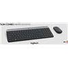 Logitech Slim Wireless Combo MK470 - Set tastiera e mouse - senza fili - 2,4 GHz - QWERTZ tedesco - Grafite
