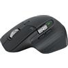 Logitech MX Master 3 - Mouse - Laser - 7 pulsanti - Senza fili - Bluetooth, 2,4 GHz
