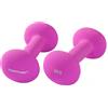 Tunturi Manubri in neoprene Tunturi da 3,0 kg, viola, coppia