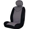 Car Plus Coprisedile Unicorn Universal poliestere grigio / nero