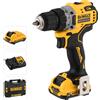 DeWalt STANLEY BLACK & DECKER Deutschlan Trapano avvitatore a batteria DeWalt DCD701D2-QW