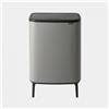 Brabantia Bo Touch Bin Hi 60l con inserto in plastica Grigio