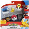Creative Toys Bizak Pokemon Gürtel de Attack Assorted Models, Inklusive 2 Poke Balls y 1 Figuren (63227236)