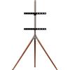One For All Tripod WM 7471 Supporto TV a parete 165,1 cm (65") Noce, Grigio