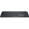 Logitech MX Keys Advanced Wireless Illuminated Keyboard - Tastiera - retroilluminata - Bluetooth, 2,4 GHz - QWERTZ - Tedesco