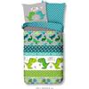 Muller Textil Set di biancheria da letto Good Morning Colore Dinosauro Multi Dimensioni 135x200+80x80