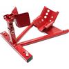 Wiltec Cavalletto anteriore per moto Wiltec per pneumatici 13-17" 90-130 mm, 660 x 580 x 180 mm, come supporto di montaggio in acciaio per ruota anteriore, cric per moto