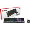 MSI Vigor GK-30 Combo Gaming Keyboard Black